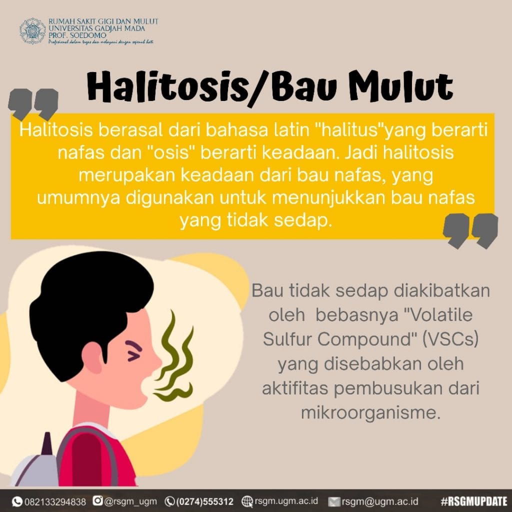 APA ITU HALITOSIS? – RSGM UGM Prof. Soedomo